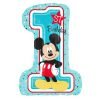1st Birthday Mickey Mouse Super Shape Foil Balloon