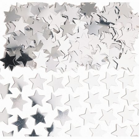 Stars Silver Confetti