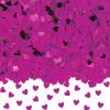 Hearts Hot Pink Confetti