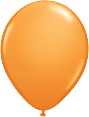 Orange 5 inch Latex Balloons