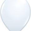 White 5 inch Latex Balloons