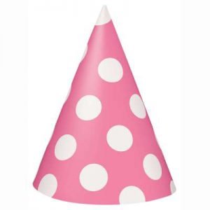 Pink Polka Dots Hats