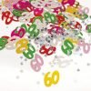 Happy 60th Birthday Multi-Coloured Confetti