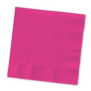 Magenta Lunch Napkins Value Pack