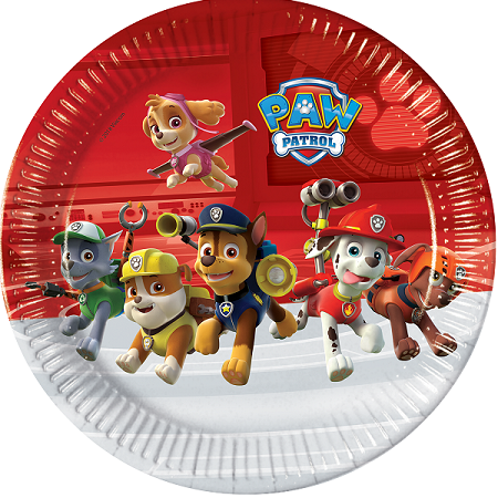 Paw Patrol Plates