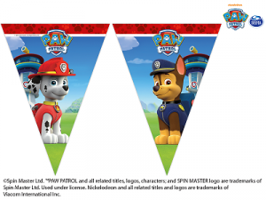 Paw Patrol Flag Banner