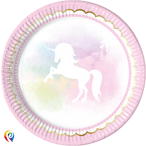 Believe in Unicorn Plates
