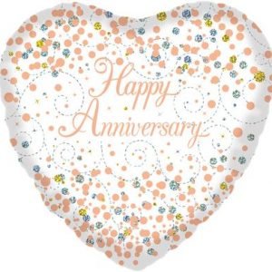 Happy Anniversary Foil Balloon