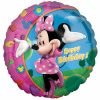 Minnie Mouse Happy Birthday Foil Balloon