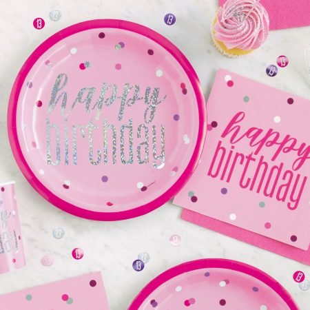 Birthday Glitz Pink